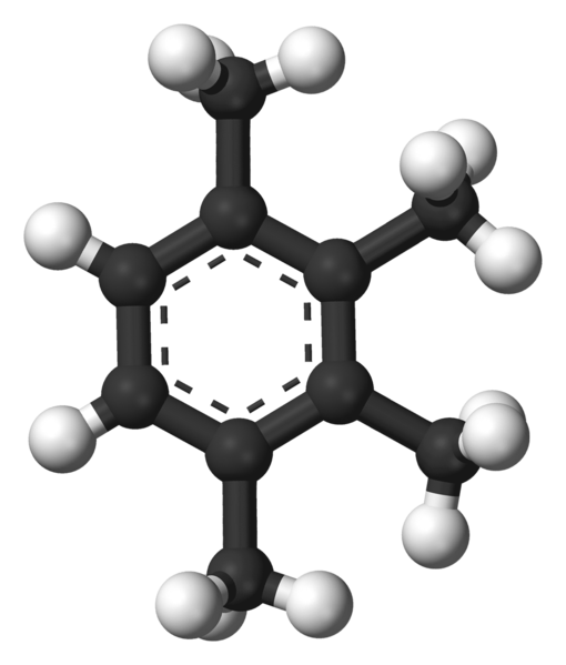 File:1,2,3,4-Tetramethylbenzene-3D-balls.png