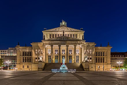 Konzerthaus Berlin on the Gendarmenmarkt