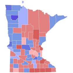 1900 Minnesota gubernatorial election results map by county.svg