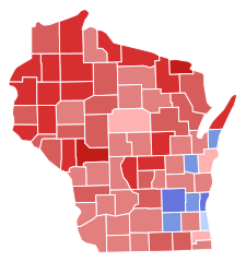 1908 Wisconsin gubernatorial election results map by county.svg