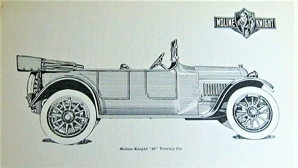 1916 Moline-Knight 50 Touring