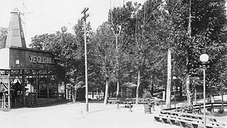 Ye Old Mill à Central Park (en) Allentown (Pennsylvanie) en 1925.