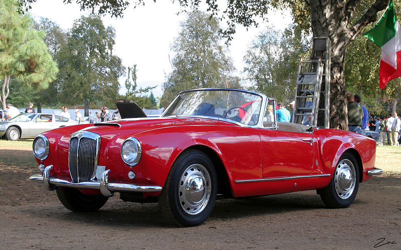 File:1957 Lancia Aurelia B24 - red - fvl2 (4637149843).jpg