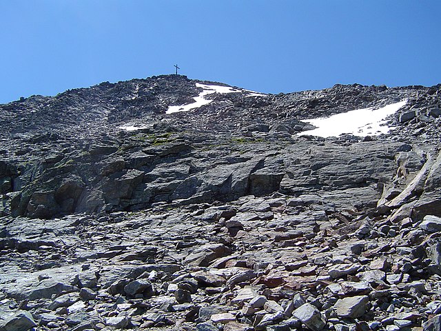 Gipfelregion des Nederkogels