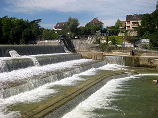 Münchenstein Place in Basel-Landschaft, Switzerland