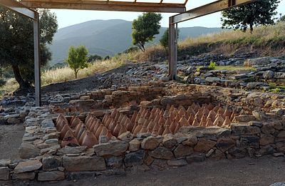 Waterproofing system with amphorae at the archaeological site of Mesembria-Zone