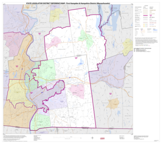 Massachusetts Senates 1st Hampden and Hampshire district American legislative district