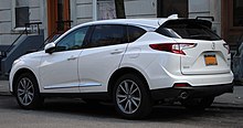 Acura RDX (rear) 2019 Acura RDX SH-AWD 2.0L rear 4.13.19.jpg