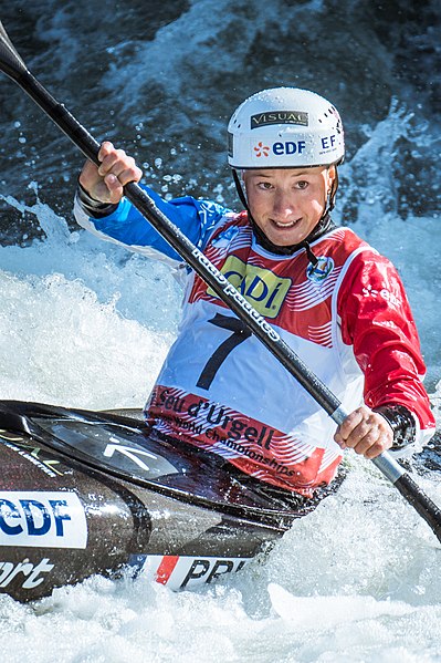 File:2019 ICF Canoe slalom World Championships 196 - Camille Prigent.jpg