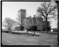 Thumbnail for File:3-4 view of E (front) and N elevations; looking SW. (Harms) - Rock Island Arsenal, Building No. 1, Gillespie Avenue between Terrace Drive and Hedge Lane, Rock Island, Rock HABS ILL,81-ROCIL,3-1-5.tif