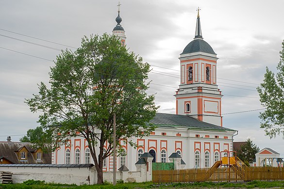 271. Церковь Спаса Преображения, Нижние Прыски, Козельский район Автор — Алексей Задонский