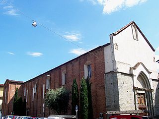 San Domenico, Pistoia church in Tuscany, Italy