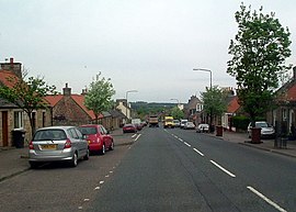 Die Hauptstraße von Pathhead