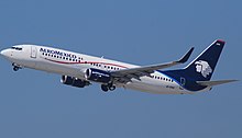 An Aeromexico Boeing 737-800 AEROMEXICO 737-800 (2815370343).jpg
