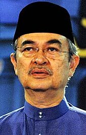 An official photo of former prime minister Abdullah Ahmad Badawi.