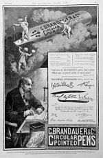 A.C. Brandauer & Co. advertisement of 1885 Ad Brandauer Co 1885 illustrated.jpg