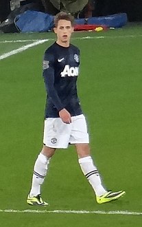 Januzaj playing for Manchester United in 2013 Adnan Januzaj 24-11-13.jpg