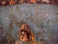 9850 - Herculaneum - Maschera tragica in campo azzurro