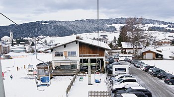 Talstation des Sesselliftes Brüggelekopf (2018)