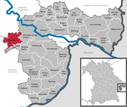 Aldersbach - Localizazion