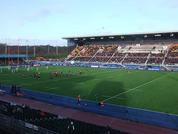 The redeveloped Copthall Stadium