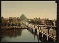 Great sluice, Amsterdam, c. 1890-1900. Full sized uncompressed file at File:Amsterdam great sluice photochrom.tif.