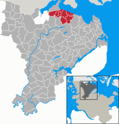 Amt Langballig – Mappa