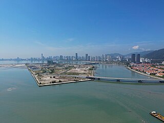 <span class="mw-page-title-main">Andaman Island, Penang</span> Artificial island in Penang, Malaysia