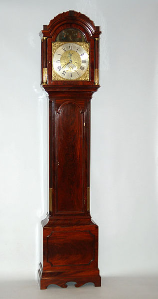 File:Antique Grandfather Clock by Grantham Clockmaker 18th century.JPG