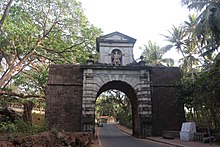 Arch of the Viceroys, where the Viceroyal Palace used to stand. Arch of The Viceroys.jpg