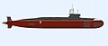 Concept drawing of the INS Arihant