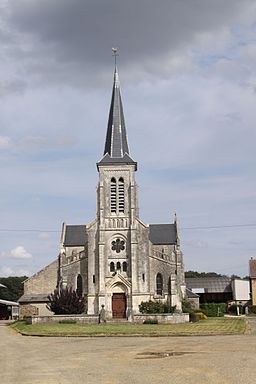 Artaise-le-Vivier (08 Ardennes) - l’ Église Saint-Georges - Photo Francis Neuvens lesardennesvuesdusol.fotoloft.fr.JPG