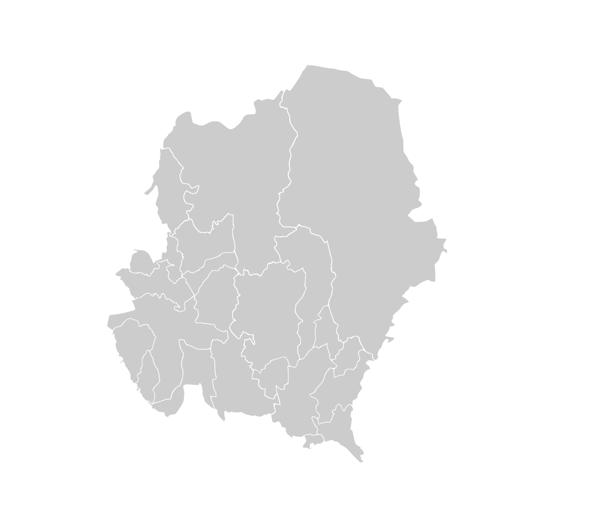 Regions provinces