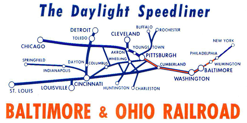 File:B&O Daylight Speedliner route.png