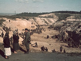 <span class="mw-page-title-main">Babi Yar</span> Ravine and massacre site in Kyiv