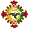 Badge en ster van de Orde van Alfonso XII.svg