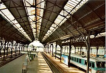 Lübeck Hauptbahnhof, Bahnhofshalle 1998