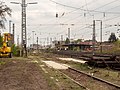 * Nomination Tracks on the site of the old locomotive shed in Bamberg --Ermell 07:37, 5 February 2019 (UTC) * Promotion Please, fix the right crop border --Poco a poco 19:01, 5 February 2019 (UTC) Done Thanks for the hint.--Ermell 06:55, 6 February 2019 (UTC)  Support Good quality. --Poco a poco 21:20, 6 February 2019 (UTC)