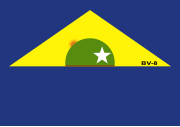 Flag of Pacaraima, Roraima, Brazil.