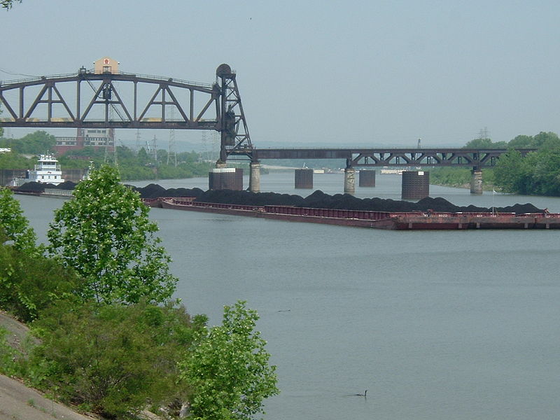 File:Barge hauling coal, Louisville and Portland Canal.jpg