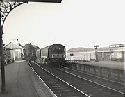 A 'Metrovick' passing through Grange-over-Sands, June 1963 Barrow train - geograph.org.uk - 295466.jpg