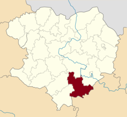 Barvinkove District - Harta