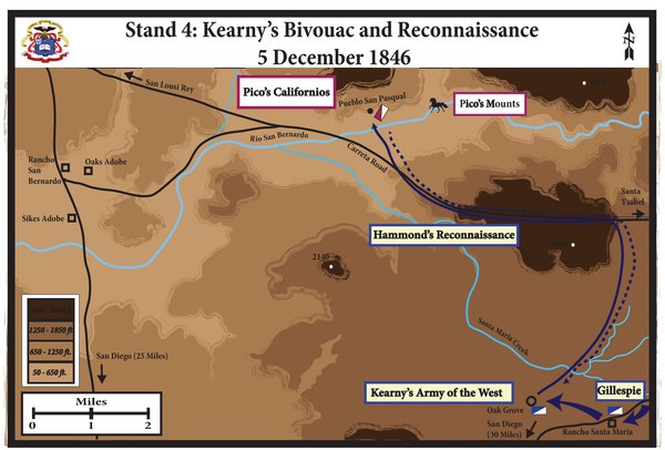 Battle of San Pasqual, picturing the Kumeyaay pueblo