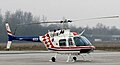 Bell 206 training helicopter