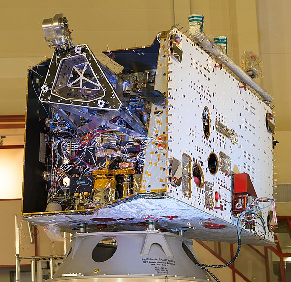 Mercury Planetary Orbiter in ESTEC before stacking