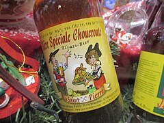 Exemple de bière d'Alsace « spéciale choucroute »