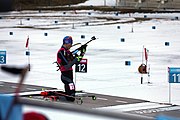 Deutsch: Biathlon bei den Olympischen Winter-Jugendspielen 2020 in Lausanne; Tag 2, 11. Januar 2020; Einzel männlich English: Biathlonl at the 2020 Winter Youth Olympics in Lausanne at 11 January 2020 – Individual men