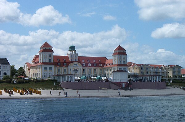 Binz, tourist resort since the 1860s