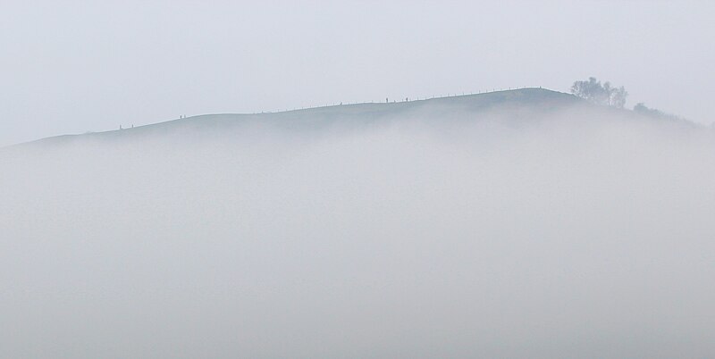 File:Black Hill in the mist - geograph.org.uk - 2783008.jpg