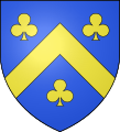 Blason-azur-chevron-or-3-trefles.svg